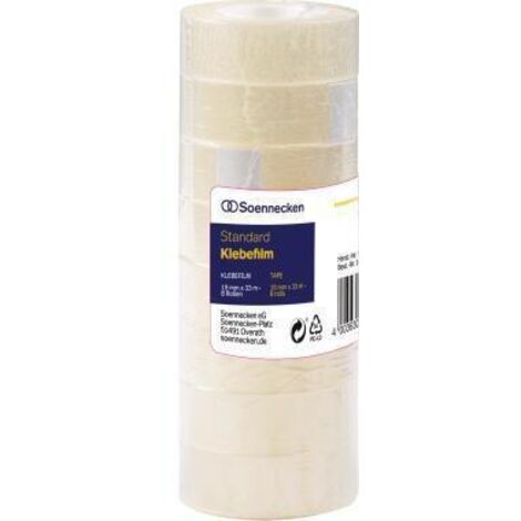 Soennecken Klebefilm 5847 19mmx33m transparent 8 St./Pack. (1/2)