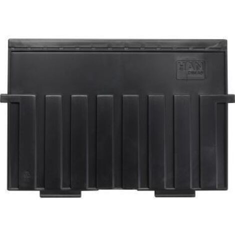 HAN Stützplatte 9025-13 DIN A5 quer Polystyrol schwarz (1/2)