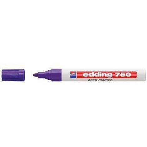 edding Lackmarker 750 4-750-9-008 2-4mm Rundspitze permanent violett