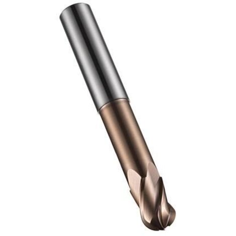 Fraiseuse à rayon S535 D.3mm, longueur d'insertion 21mm, HM TiSiN, Z.4 (1/5)