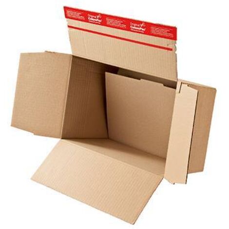 Colompac Carton d'expédition CP141.201 carton ondulé DIN A4 marron X010171 (1/4)