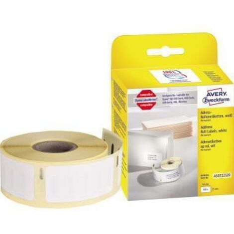 Avery Zweckform Etikett AS0722520 54x25mm 500 St./Rl. (1/5)