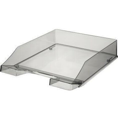 Briefablage Klassik A4 transparent-grau