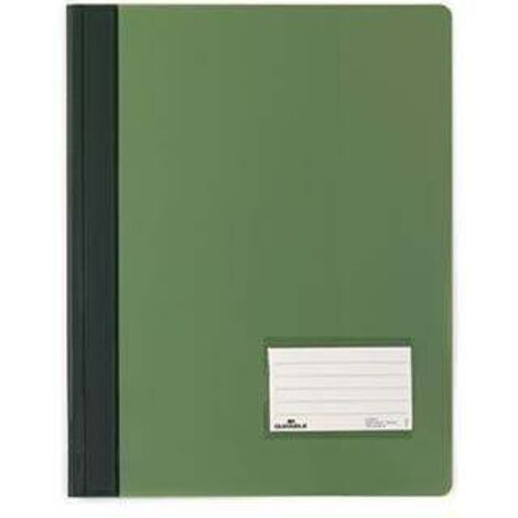 DURABLE Schnellhefter DURALUX 268005 DIN A4 Hartfolie grün (1/3)