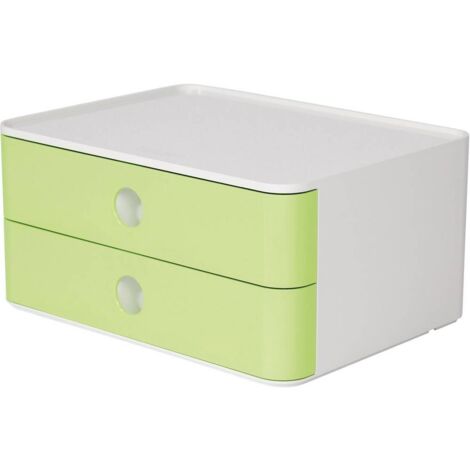 HAN Schubladenbox SMART-BOX PLUS ALLISON 2 Schubladen 1120-80 grün (1/3)
