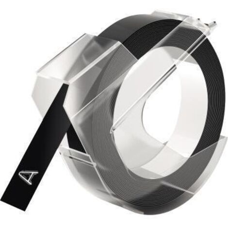 DYMO Ruban D1 Noir/Blanc 9mm X 7m - 40913 Pour Étiqueteuse