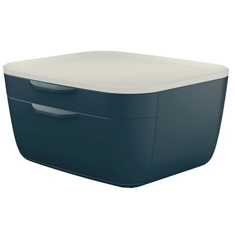 Leitz Schubladenbox Cosy 53570089 A4 PS 2Schübe grau (1/5)