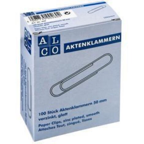 ALCO Aktenklammer 260 50mm 100 St./Pack. (1/4)