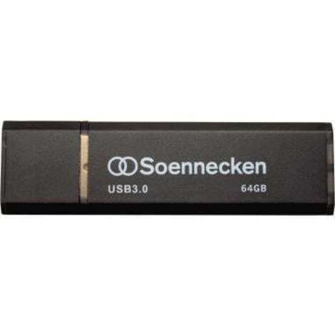 Clé USB Soennecken 71619 3.0 64GB noire/argentée (1/2)