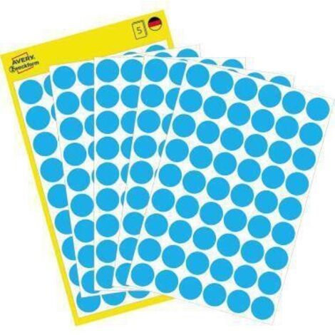 Avery Zweckform Markierungspunkt 3142 12mm blau 270 St./Pack. (1/5)