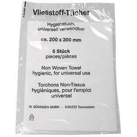 SÖHNGEN Vliestuch 1005007 20x30cm 5 St./Pack. (1/2)