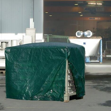 Couverture de box grillagé ( 4000819078 ) largeur 850 x longueur 1250 mm avec fermeture éclair (1/2)