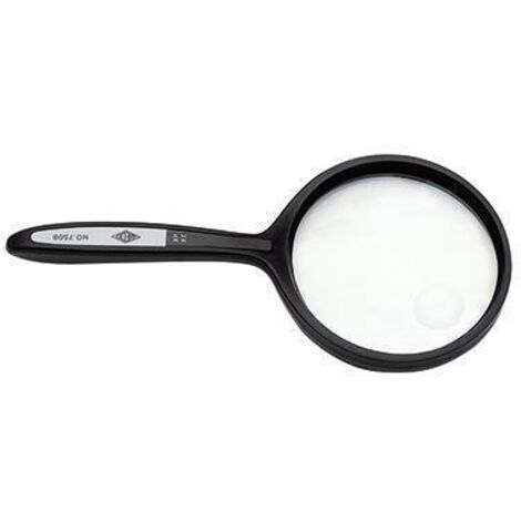WEDO  loupe  2717508  ronde  2+4x  plastique  noir (1/2)