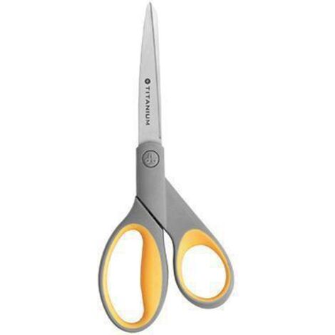 Westcott Schere Titanium Super E-30481 00 21cm grau/gelb (1/2)