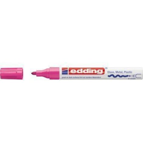 edding Lackmarker 750 4-750-9-009 2-4mm Rundspitze permanent rosa