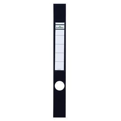 DURABLE Ordneretikett ORDOFIX 809101 schmal/lang sw 10 St./Pack. (1/2)