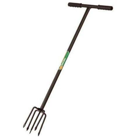 Freund – Griffe de jardin 5 dents – Longueur 920 mm – Manche en acier – Revêtement en poudre pour durabilité (1/4)