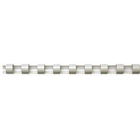 Fellowes Plastikbinderücken 5348602 DIN A4 28mm weiß 50 St./Pack. (1/2)