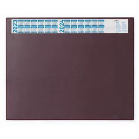 DURABLE Schreibunterlage 720403 520x650mm Jahreskalender rot (1/2)