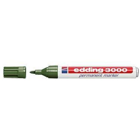 edding Permanentmarker 3000 4-3000015 1,5-3mm Rundspitze ol (1/5)