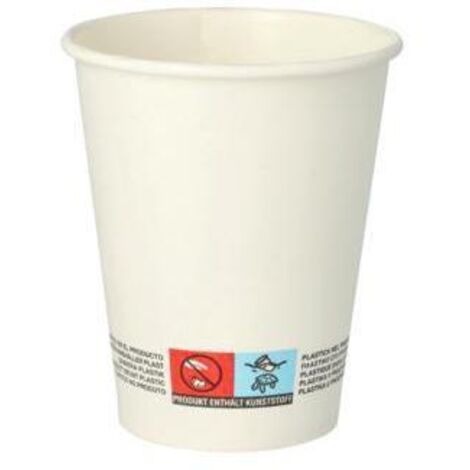 PAPSTAR Gobelet pure 87457 carton 0,2l blanc 50 pcs/paquet (1/2)
