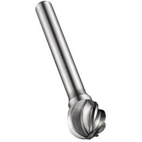 Fraise à fraiser D.9,6mm tête KUD - longueur 8mm, carbure blanc (1/4)