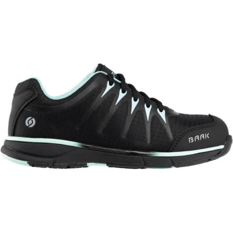Chaussure de sécurité pour femmes Svea, taille 38, noir/turquoise, S3 SRC ESD, EN20345, en textile (1/5)