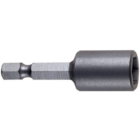 Makita B-38722 Steckschlüssel, 1/4" Sechskant, SW10, 50 Mm Länge, Magnetisch – Für Präzises Arbeiten