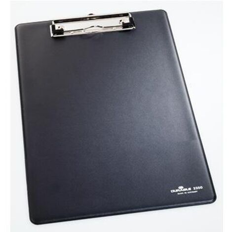 DURABLE Klemmbrett 235001 DIN A4 Federklemme schwarz (1/2)