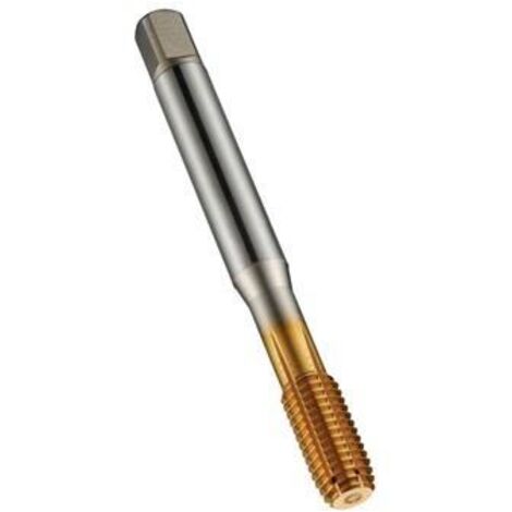 Perceuse à filetage DIN 2174 8 Forme C 2-3,5 HSS-E TiN 6HX avec IK (1/4)