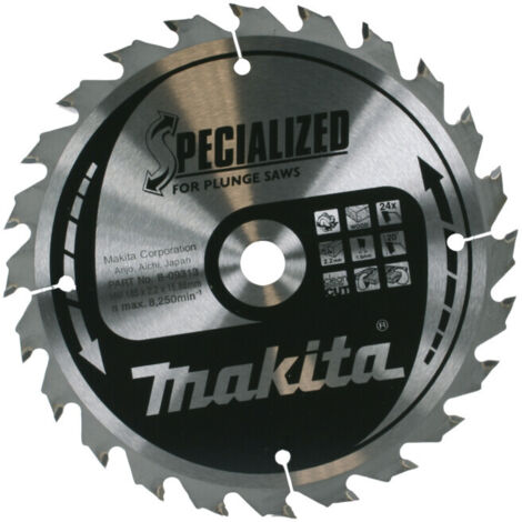 Makita Lame de scie circulaire HM 185x15,88x24Z - B-09313 (1/2)