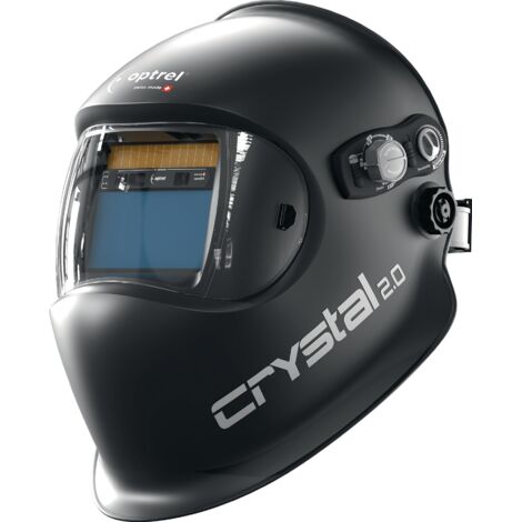 Casque de protection pour soudeur crystal2.0 noir 50x100mm EN166, EN175, EN379 Krt.