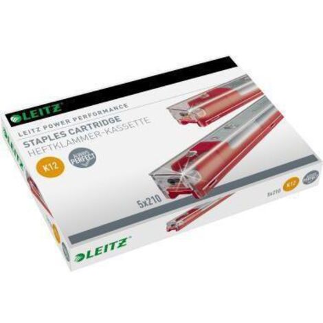 Leitz 55940000 agrafe Pack d'agrafes 210 agrafes (1/4)