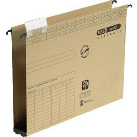 ELBA Hängesammler vertic Ultimate 100552063 DIN A4 40mm Karton braun (1/2)
