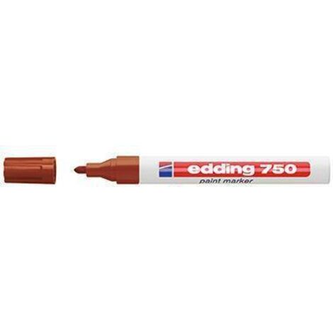 edding Lackmarker 750 4-750-9-007 2-4mm Rundspitze permanent braun