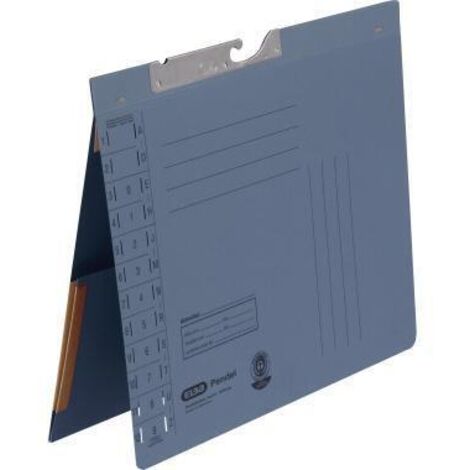ELBA Pendelhefter 100570019 DIN A4 Amtsheftung 320g Manilakarton blau (1/2)