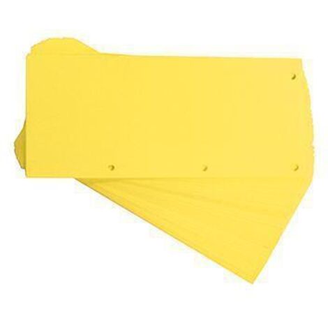 Oxford Trennstreifen Duo 400014010 160g Karton gelb 60 St./Pack. (1/4)