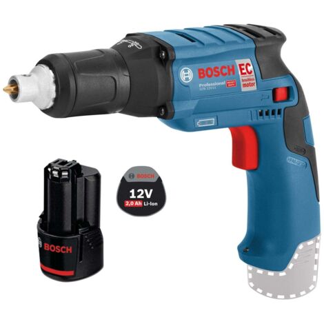 Bosch Visseuse cloison sèche sans fil GTB 12V-11 / 1x batterie 2,0 Ah (1/2)