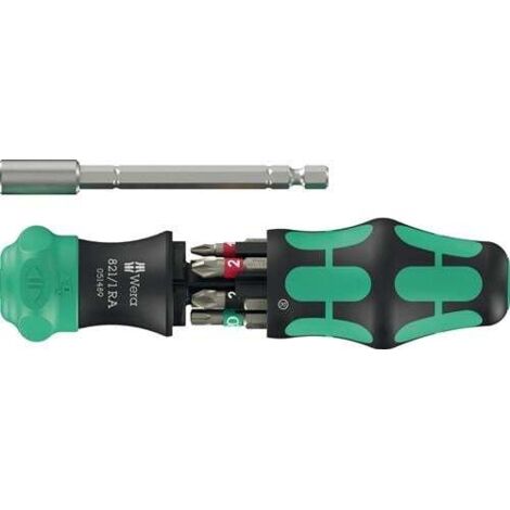Wera Kraftform Kompakt 28 RA 1 Tournevis porte-embouts 1/4" W245163