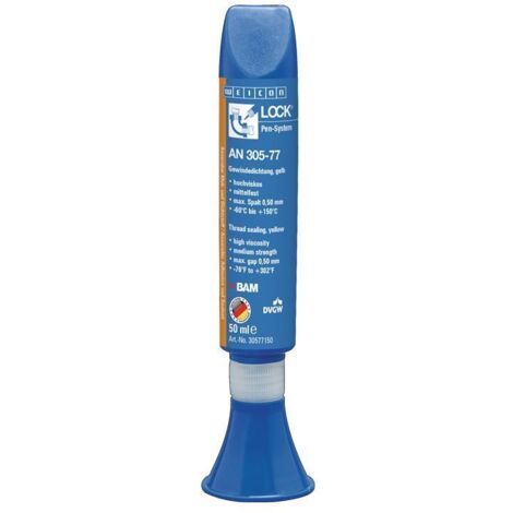 Joint d'étanchéité pour filetage WEICONLOCK® AN 305-77 mf.hv.jaune 50 ml Pen (1/6)