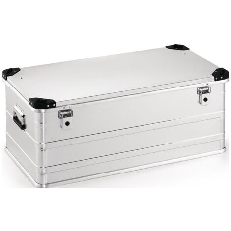 Aluminiumbox L902xB495xH380mm 140l m.Klappverschluss u.Stapelecken - D140