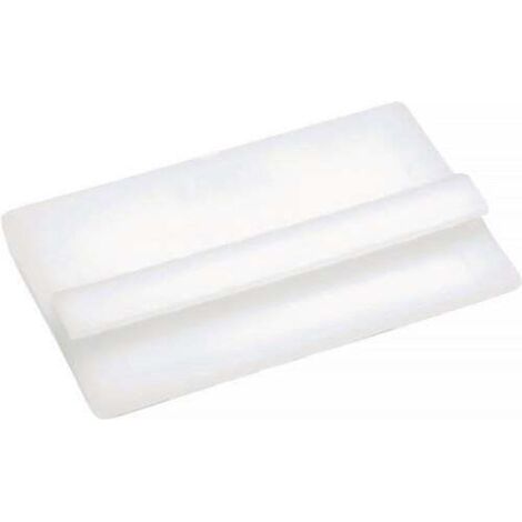 Blocage d'extraction pour bac de stockage H.95mm blanc PP 100 pcs/boite - 500510 (1/2)