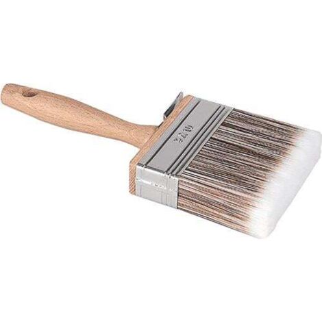 Pinceau plat manche bois, B30xL100mm, longueur des soies 65 mm - 55710 (1/2)