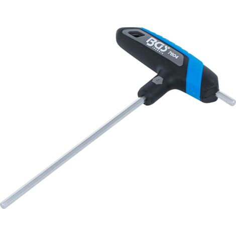 BGS Tournevis avec poignée en T six pans intérieurs 4 mm - 7604 (1/4)