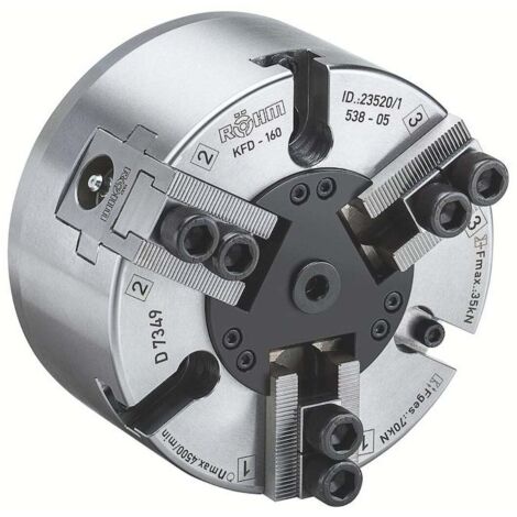 RÖHM Mandrin de perçage à couronne dentée Prima D. de serrage 1,0-16 mm