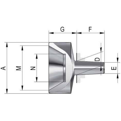 Moule à Plomb De Pêche En Aluminium - Goutte Profonde 12 Lb - Diamètre 1,5" - Neuf