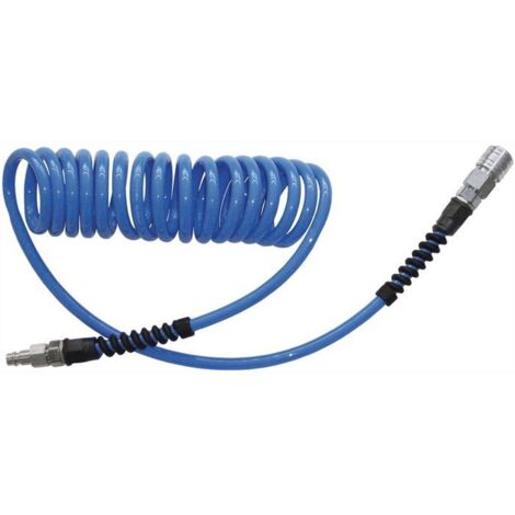 Ensemble de tuyaux spiralés ID 5 mm AD 8 mm L.6 m Raccord DN 7,2 (1/5)