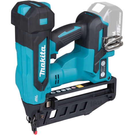 Makita – Cloueur sans fil 18V compact – Moteur Brushless – Profondeur de réglage ajustable – Pour bois dur et teck – Crochet pour ceinture