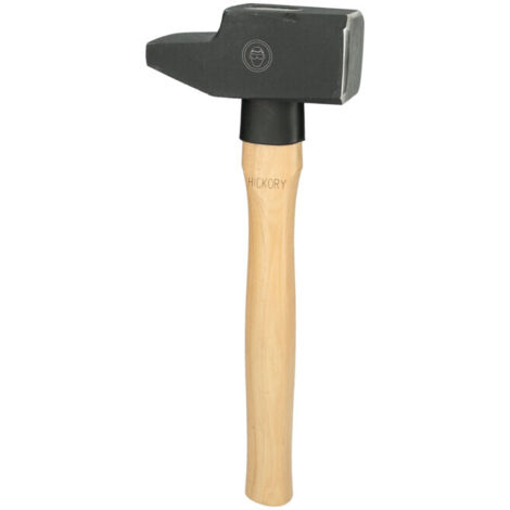 Kstools – Marteau d'ingénieur 2000g – Manche en frêne pour bois dur – Acier spécial haute qualité – Longueur 385mm – Fixation coin cylindrique (1/4)