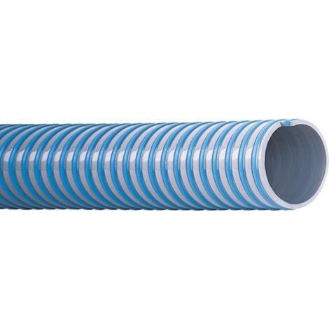 Tuyau d'aspiration NORPLAST PVC 389 SUPERELASTICO ID 25,0mm Gris AD 33,0mm 4,2mm L.50m (1/2)